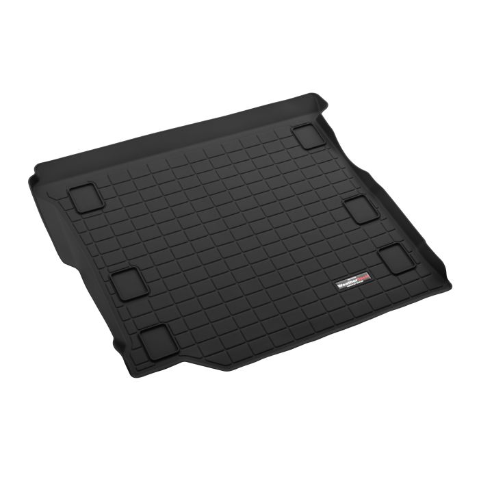 WeatherTech  Rear Cargo Liner in Black for 18-21 Jeep Wrangler JL Unlimited with Leather Seats