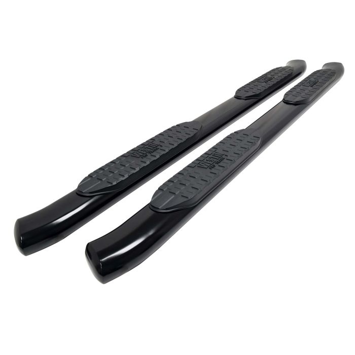 PRO TRAXX 5 Oval Nerf Step Bars Toyota Tacoma Double Cab 2024-2026 Black