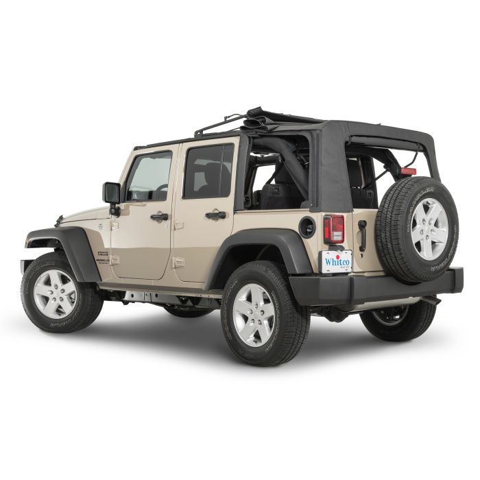 Whitco  Replacement Soft Top for 07-18 Jeep Wrangler Unlimited JK