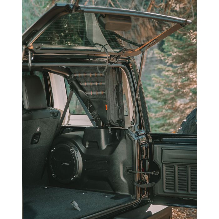 XG Cargo  Gama Sportsbar Storage Bags with FREE Universal Dry Bag for 18-23 Jeep Wrangler JL Unlimited 