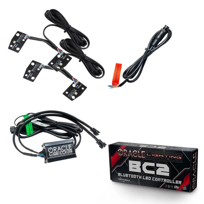 Oracle -2021+ Ford Bronco ColorSHIFT® RGB+W Headlight Halo Upgrade Kit