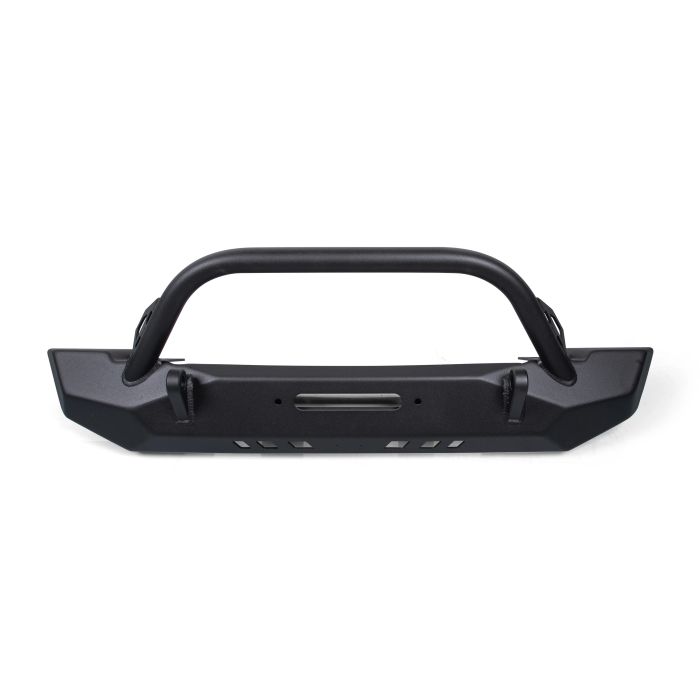 Crawltek Revolution -  Pyro Mid-Width Front Bumper - Bull Bar - Wrangler CJ/YJ/TJ
