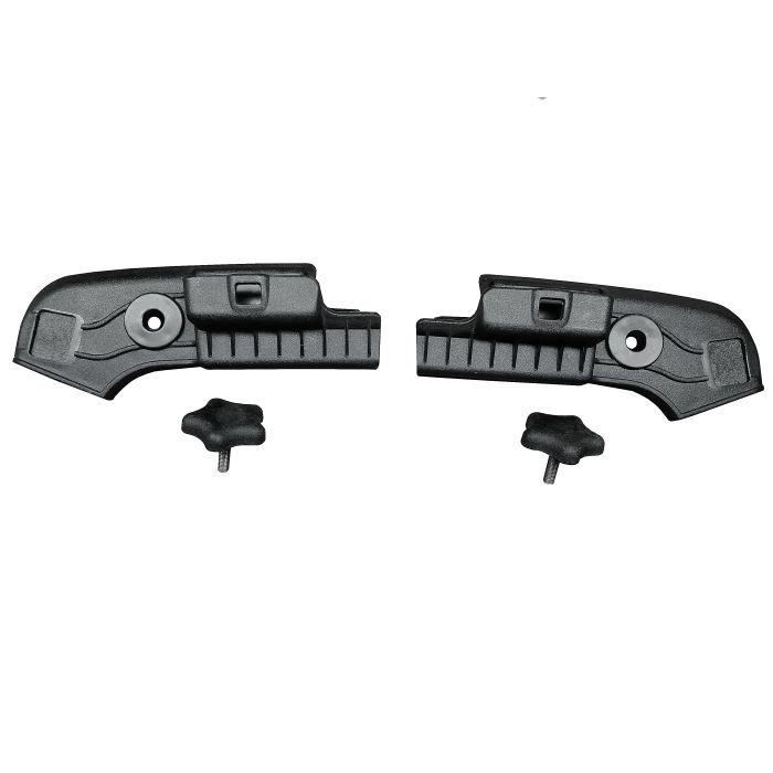 MasterTop 15430501 Corner Tailgate Bar Retainers for 18-22 Jeep Wrangler JL
