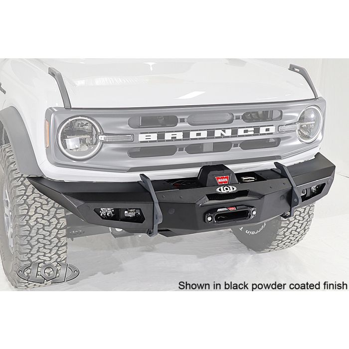 LoD Offroad  Full Width Winch Front Bumper for 21-23 Ford Bronco