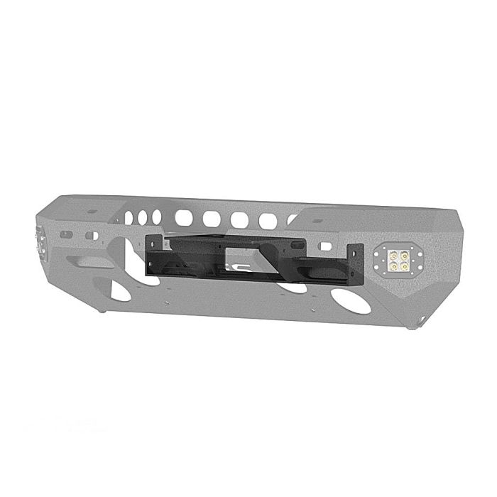 Aries 2072101 Winch Reinforcement Bracket for 07-18 Jeep Wrangler JK with TrailChaser Bumper