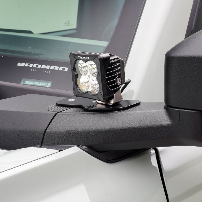 ZROADZ  Mirror Ditch LED Light Kit  for 21-23 Ford Bronco