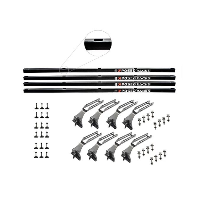 EXP CLICK 4PC HDTOP RACK JL 2/4DR JT BK