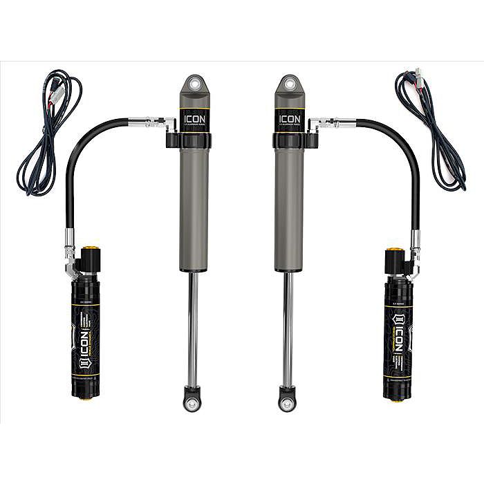 ICON Vehicle Dynamics 27821EP  2.5” Lift Front Remote Reservoir 2.5 CDEV Shocks for 18-22 Jeep Wrangler JL & Gladiator JT