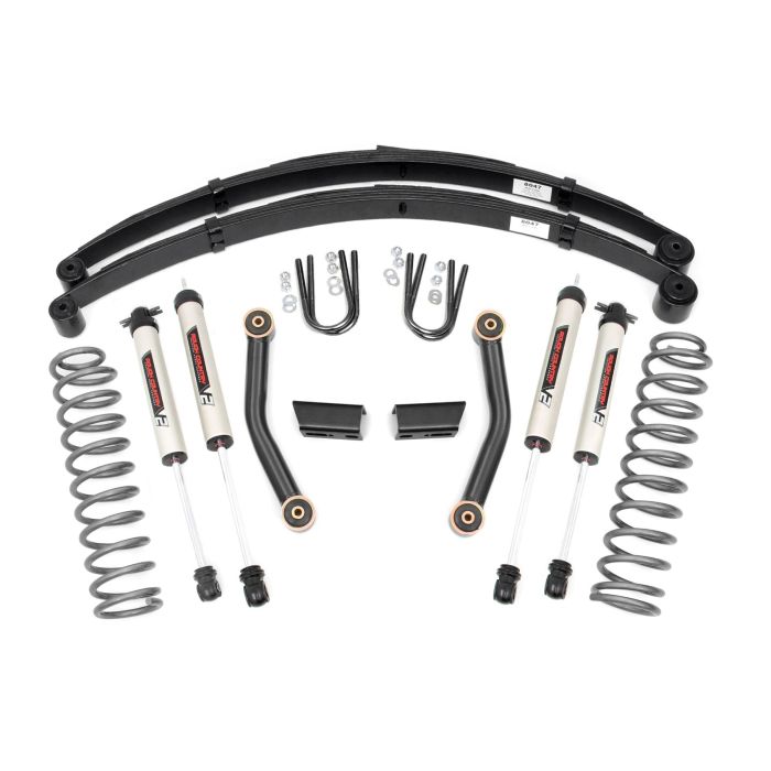 RC 3IN LIFT W/LEAF SPRINGS V2 SER II XJ