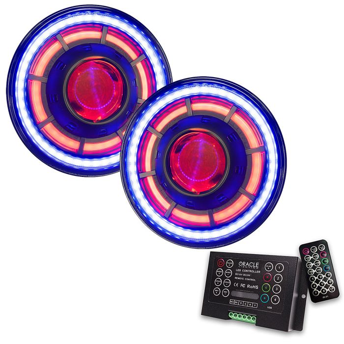 OCULUS LED HEADLGHT CLRSHFT 2 JK TJ CJ