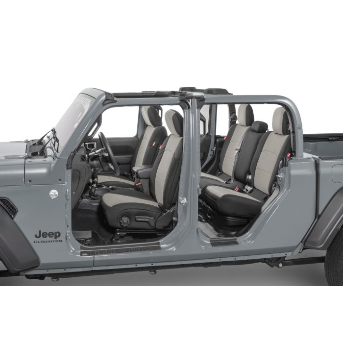 DIVER DOWN NEO SEAT COVER GRY JT W/O RR ARMREST w/Console Cover