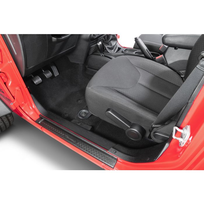 Auto Custom Carpets  Complete Replacement Cutpile Carpet Kit for 11-18 Jeep Wrangler JK Unlimited