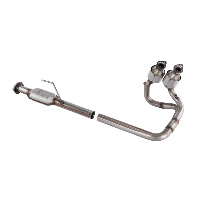 AccuPart  Front Exhaust Pipe with Catalytic Converters for 04-06 Jeep Wrangler TJ & Unlimited with 4.0L