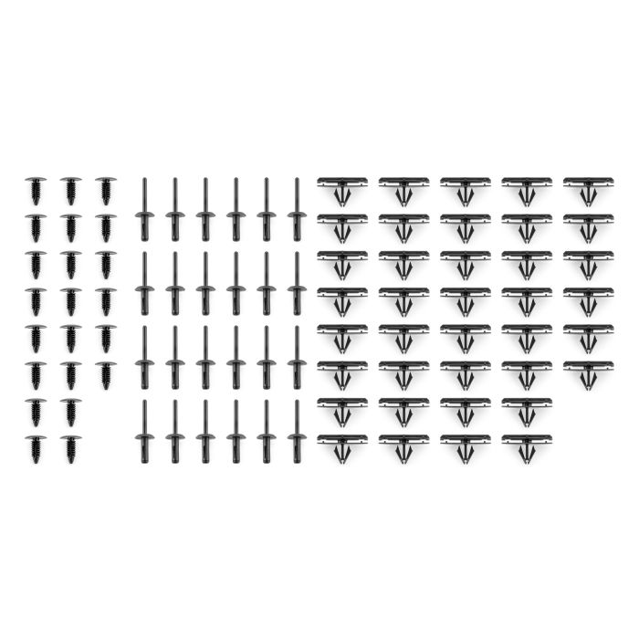 AccuPart  Fender Flare Hardware Kit for 07-18 Jeep Wrangler JK