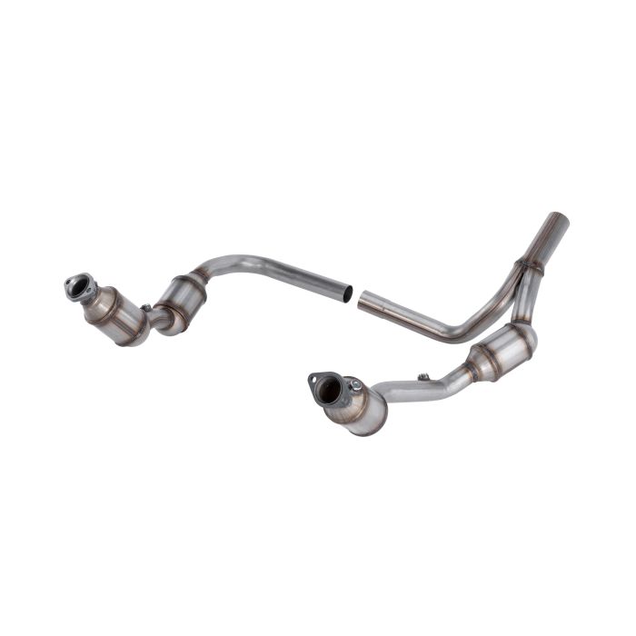 AccuPart  Head Y-Pipe with Catalytic Converter for 07-09 Jeep Wrangler JK with 3.8L