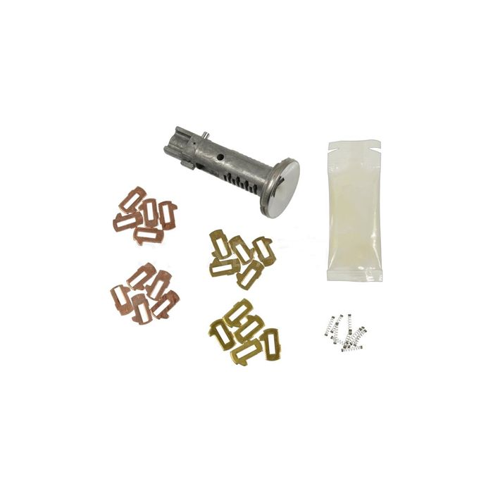 AccuPart PY1904 Ignition Cylinder Kit  for 07-11 Jeep Compass, Patriot MK, 08-11 Liberty KK, & 07-18 Wrangler JK