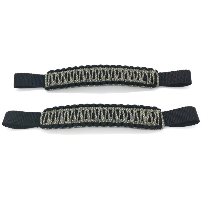 Jeep Headrest Paracord Grab Handles Black/ACU Camo Pair Bartact