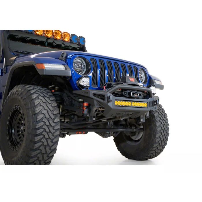 ADD Offroad AC9602401NA Rock Fighter Front Bumper License Plate Bracket  for 18-26 Jeep Wrangler JL & Gladiator JT