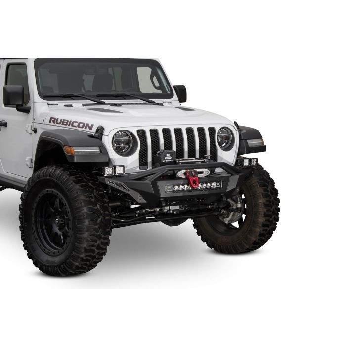 ADD Offroad F961232080103 Stealth Fighter Mid Length Front Winch Bumper for 18-20 Jeep Wrangler JL & Gladiator JT