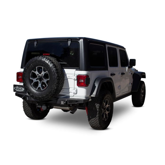 ADD Offroad  Rear Stealth Fighter Bumper for 18-20 Jeep Wrangler JL
