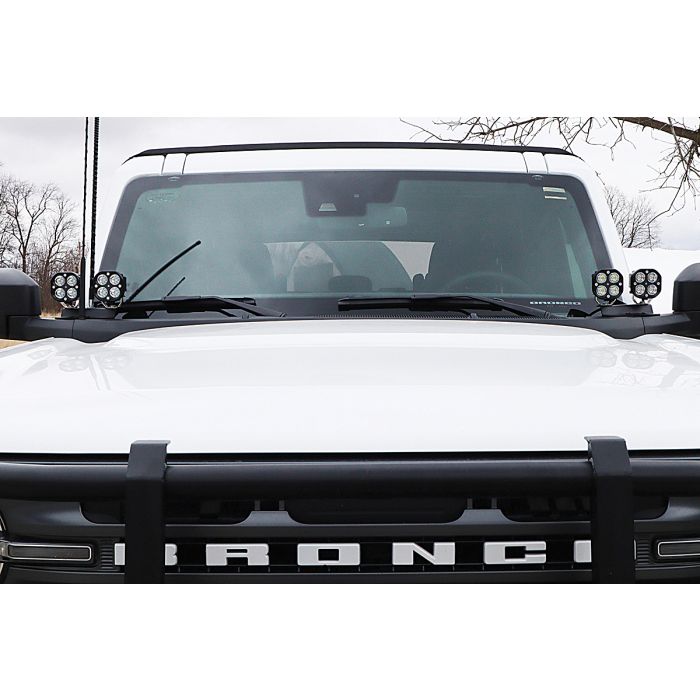 LoD Offroad  Black Ops  Double A-Pillar Base Light Mount  for 21-25 Ford Bronco