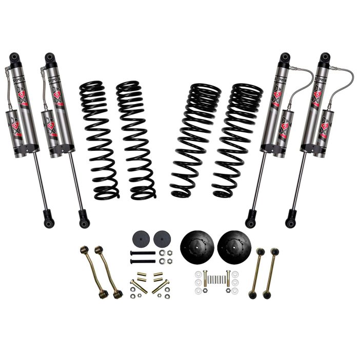 2.5 in. Suspension Lift Kit. Gladiator JT Non-Rubicon. Diesel Will Not Fit Gas Models. Will Not Fit Mojave Models.