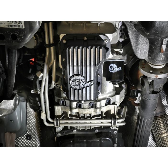 aFe Power   Pro Series Engine Oil Pan with Machined Fins for 18-25 Jeep Wrangler JL with  L4-2.0L Engine