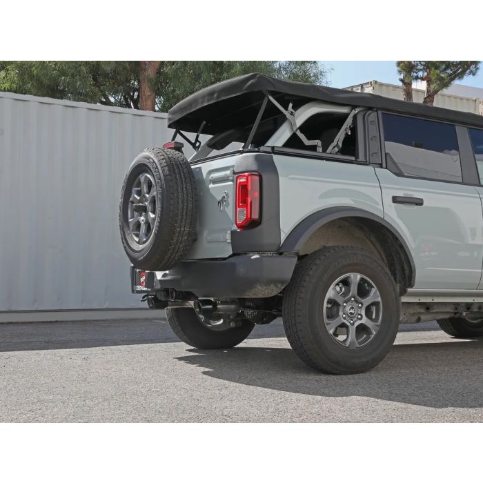 aFe Power  Vulcan Series 304 Stainless Steel Cat-Back Exhaust System for 21-26 Ford Bronco with 2.3L & 2.7L Engine