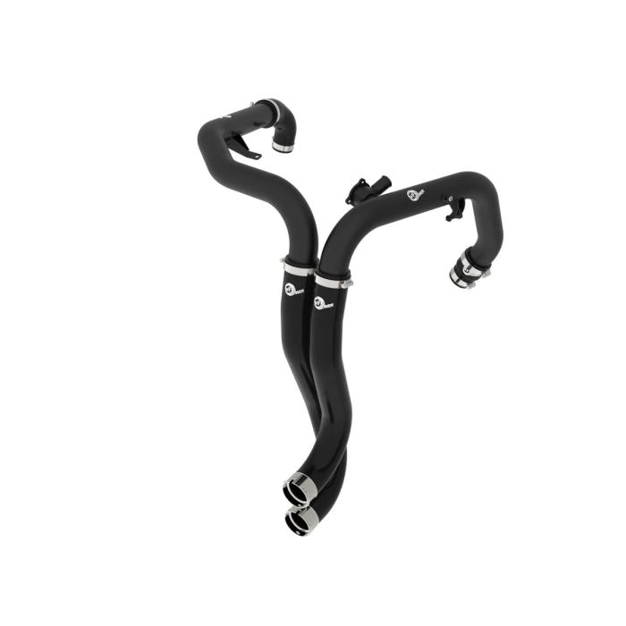 aFe Power  BladeRunner Aluminum Charge Pipe in Black  for 24-26 Ford Bronco Raptor 3.0L Engine