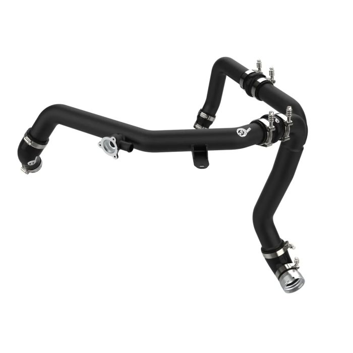 BladeRunner 2-1/4 IN & 2-1/2 IN Aluminum Hot Charge Pipe Black Ford Bronco 21-25 V6-2.7L