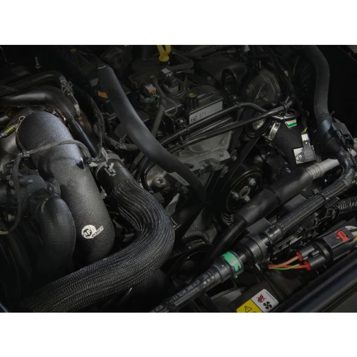 aFe Power  BladeRunner Aluminum Charge Pipe in Black for 21-26 Ford Bronco with 2.3L Engine