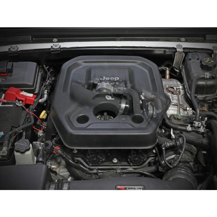 aFe Power  BladeRunner 2.5" Aluminum Hot Charge Pipe for 18-25 Jeep Wrangler JL & Gladiator JT with 2.0L Engine
