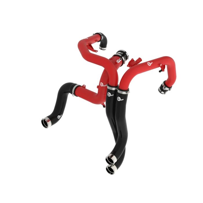 BladeRunner 2-1/4 IN & 3 IN Aluminum Hot and Cold Charge Pipe Kit Red Ford Bronco Raptor 22-25/Ranger Raptor 24-25 V6-3.0L