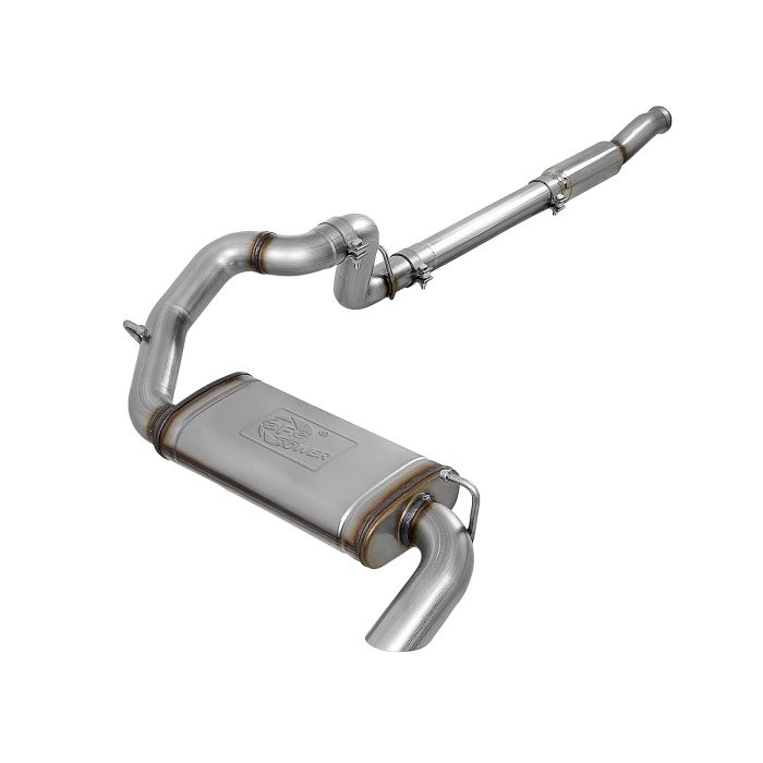aFe Power 49-48079 Mach Force XP 3" 409 Stainless Hi-Tuck Cat-Back Exhaust System  for 18-22 Jeep Wrangler JL w/ 2.0L Engine