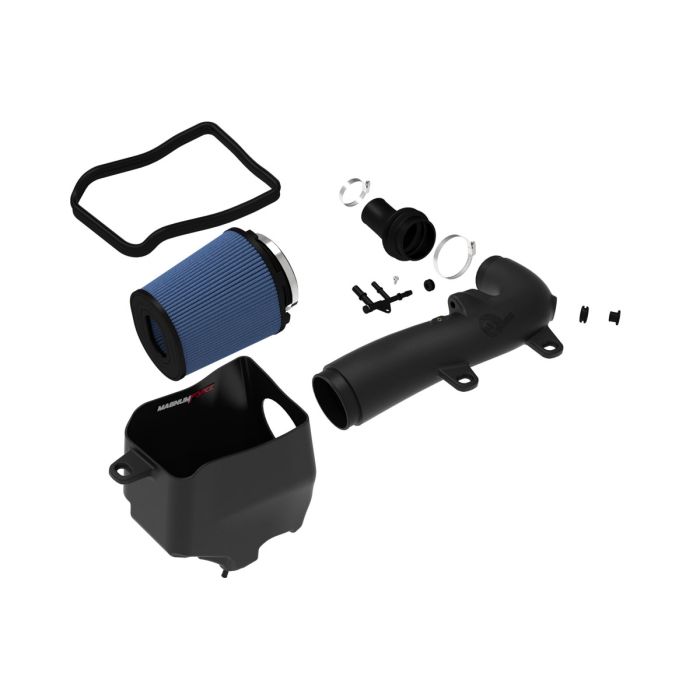 aFe Power  Magnum Force Stage 2 Cold Air Intake in Black for 24-25 Jeep Wrangler JL 4xe with 2.0L Hybrid
