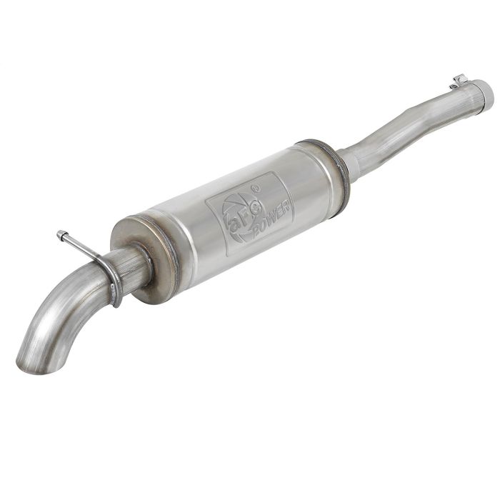 aFe Power 49-48069 Rock Basher 2.5" - 3" 409 Stainless Cat-Back Exhaust System  for 07-18 Jeep Wrangler JK Unlimited 4 Door
