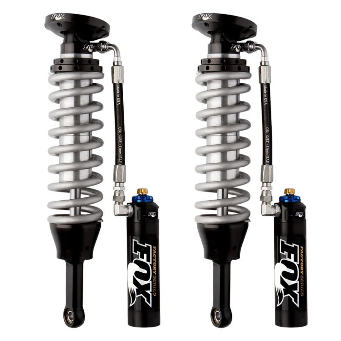 Fox Racing Shox 880-06-418 2.5 Factory Race Series Coil-over Adjustable Reservoir Front Shock Pair for 05-23 Toyota Tacoma