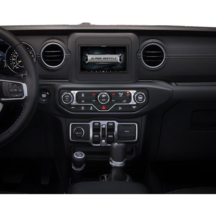 Alpine  i407-WRA-JL 7" In-Dash Restyle Digital Receiver for 18-22 Jeep Wrangler JL & Gladiator JT