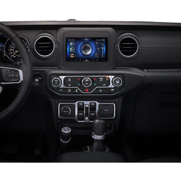 Alpine  ILX-W670 7" Digital Multimedia Receiver for 18-23 Jeep Wrangler JL & Gladiator JT