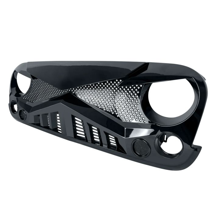 American Modified  Hawke Grille for 07-26 Jeep Wrangler JK, JL, & Gladiator JT W/O TrailCam