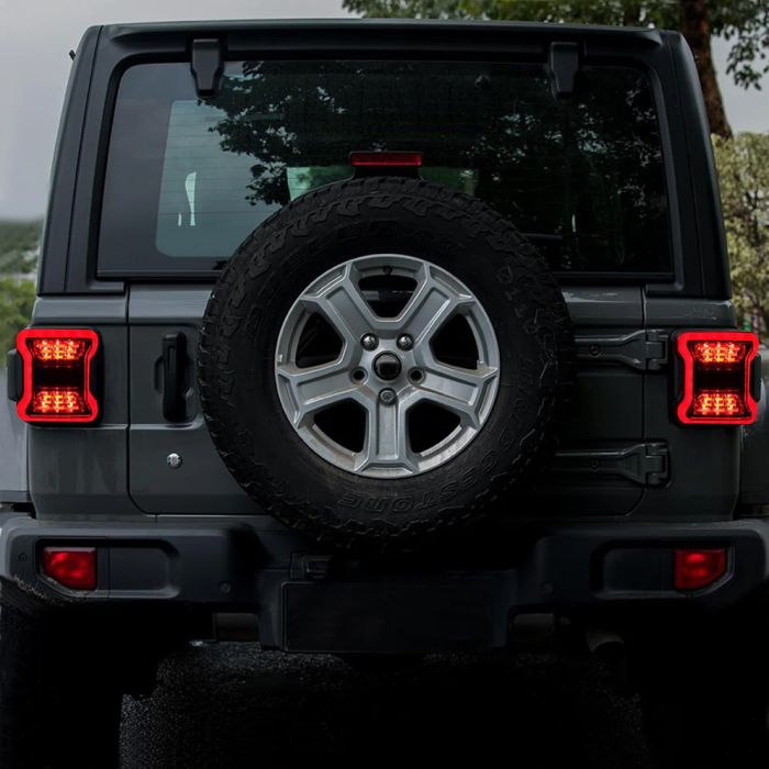 American Modified  LED Tail Lights for 18-26 Jeep Wrangler JL 