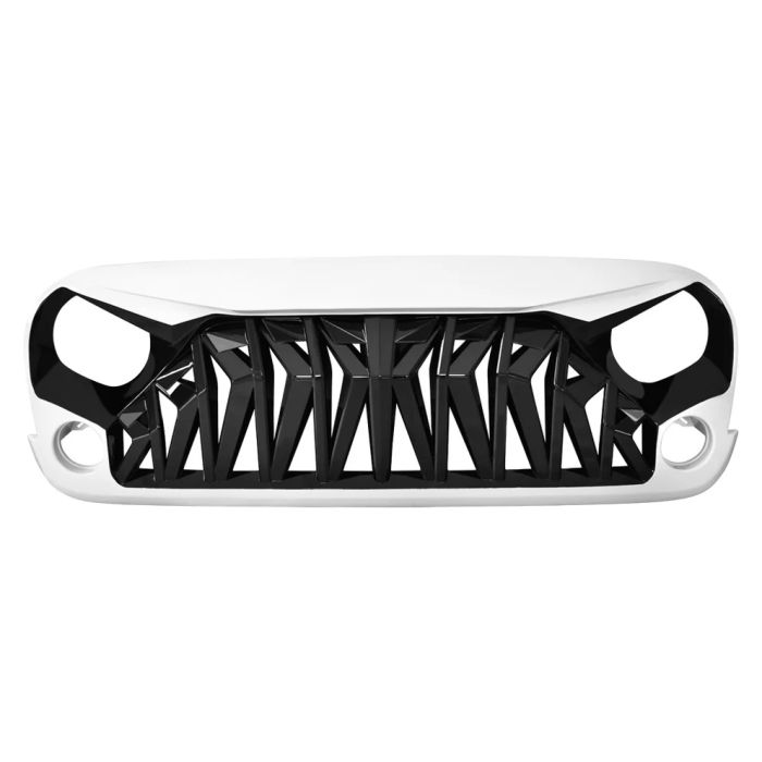 American Modified  Shark Grille for 07-26 Jeep Wrangler JK, JL, & Gladiator JT W/O TrailCam