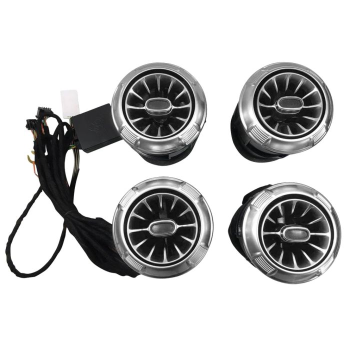 American Modified  Turbo Air AC Vent with Ambient Light  for 07-26 Jeep Wrangler JK, JL, & Gladiator JT