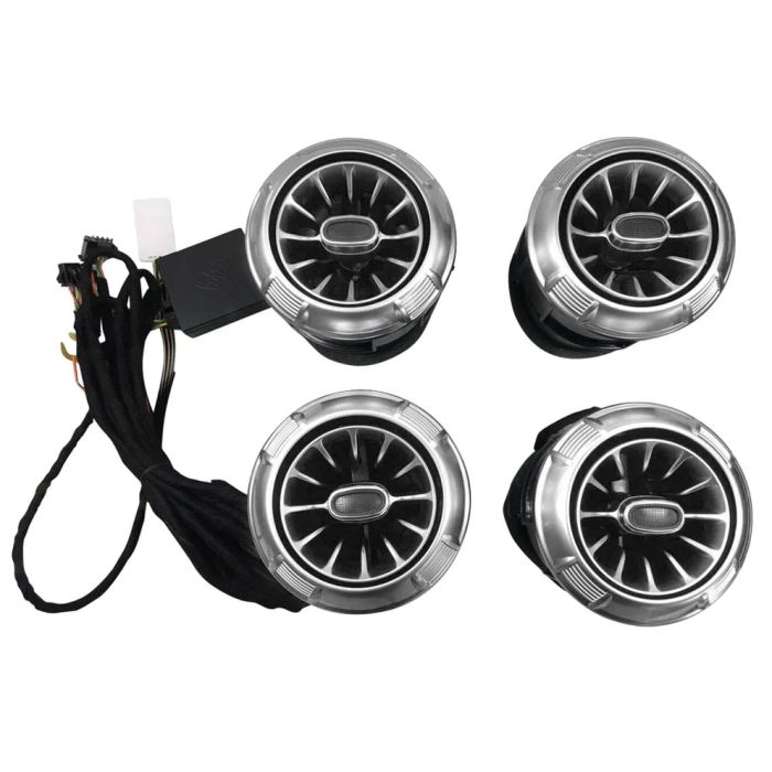 American Modified  Turbo Air AC Vent with Ambient Light  for 07-26 Jeep Wrangler JK, JL, & Gladiator JT