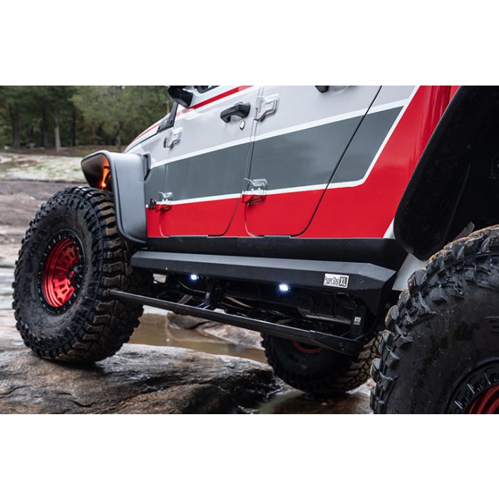 AMP Research 77122-01A PowerStep XL for 07-18 Jeep Wrangler JK Unlimited 4-Door 