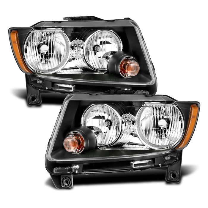 ANZO CRYSTAL HALO HEADLIGHT BL 11-13 WK 111432