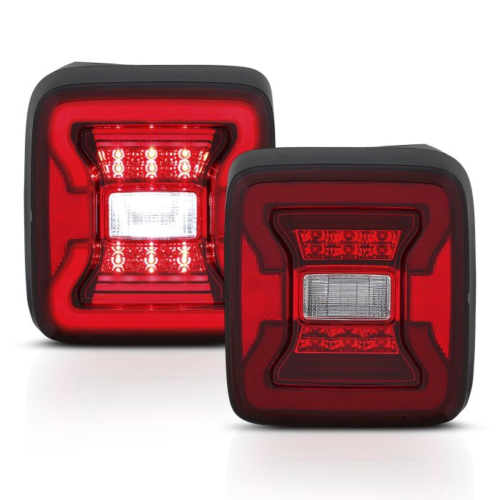 Anzo USA 311295 L.E.D. Tail Lights for 18-20 Jeep Wrangler JL