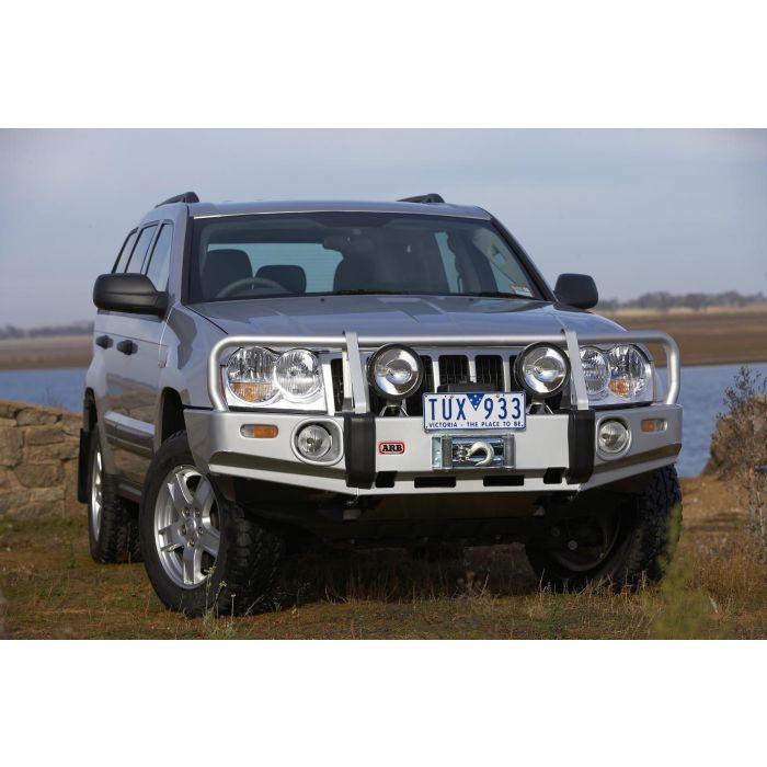 ARB 3450130B Combination Bull Bar Bumper in Black for 99-07 Jeep Grand Cherokee WJ & WK