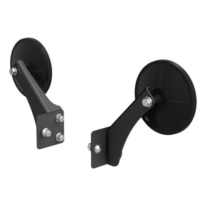 Aries 3500300 Offroad Tube Door Mirrors for 97-20 Jeep Wrangler TJ, JK, JL, & Gladiator JT