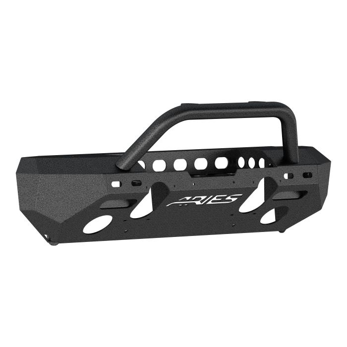 Aries  TrailChaser Front Bumper with Brush Guard for 18-23 Jeep Wrangler JL Unlimited & Gladiator JT
